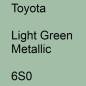 Preview: Toyota, Light Green Metallic, 6S0.